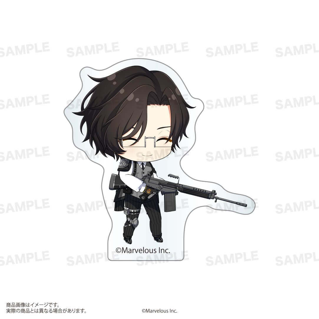 「千銃士:Rhodoknight」トレーディングダイカットアクリルブロック C BOX