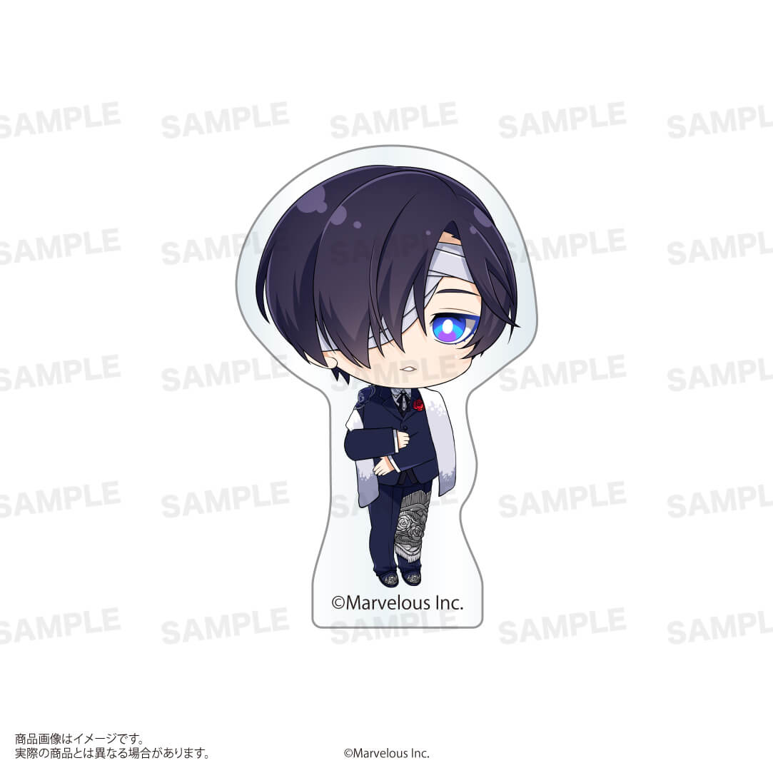 「千銃士:Rhodoknight」トレーディングダイカットアクリルブロック C BOX