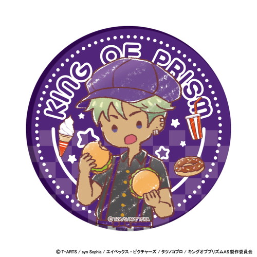 缶バッジ「KING OF PRISM ALL STARS -プリズムショー☆ベストテン-」19/コンプリートBOX(全6種)　ダイナー(グラフアートイラスト)
