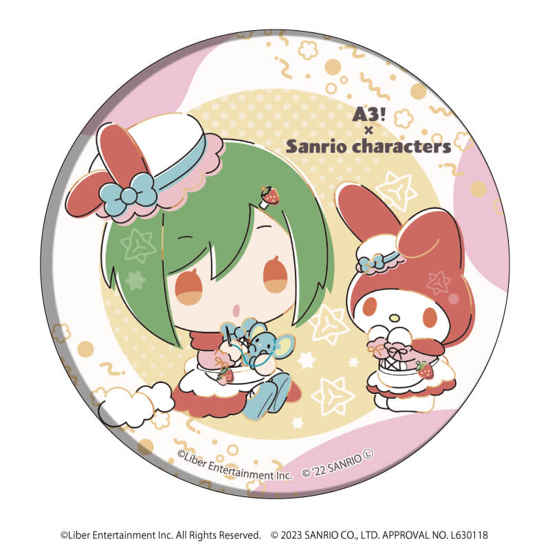 缶バッジ「A3!×Sanrio characters」01/S＆S コンプリートBOX(全12種)