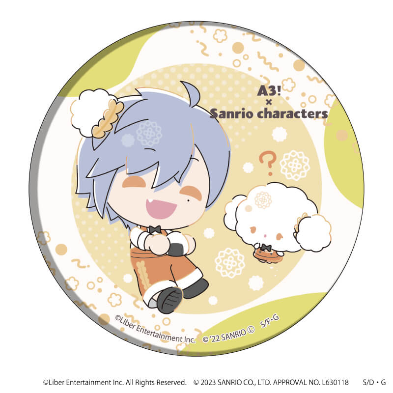 缶バッジ「A3!×Sanrio characters」01/S＆S コンプリートBOX(全12種)