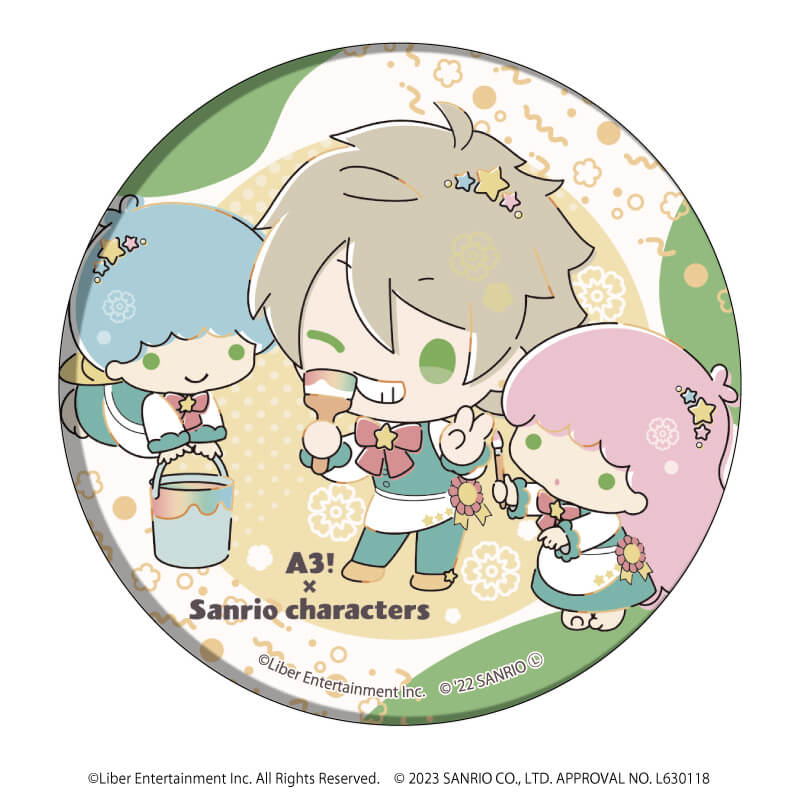 缶バッジ「A3!×Sanrio characters」01/S＆S コンプリートBOX(全12種)