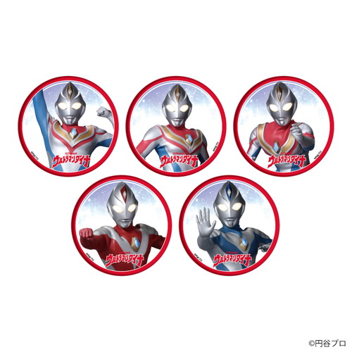 缶バッジ「ウルトラマン TDGシリーズ」03/ウルトラマンダイナver. コンプリートBOX(全5種)