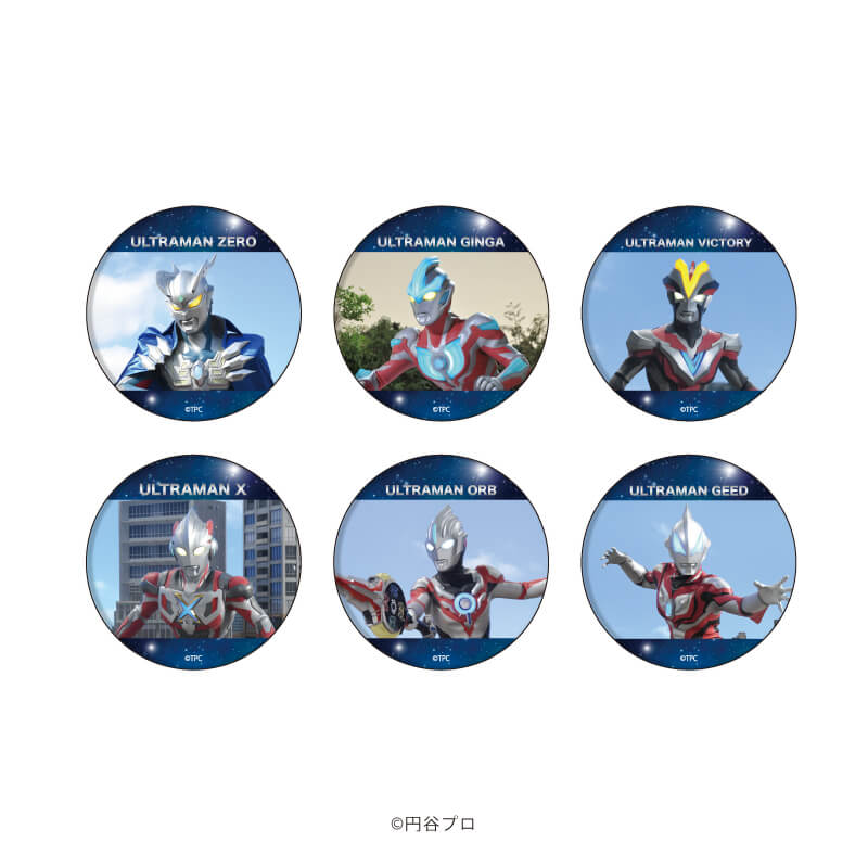 缶バッジ「ウルトラマン ニュージェネレーションシリーズ」01/BOX-A コンプリートBOX(全6種)