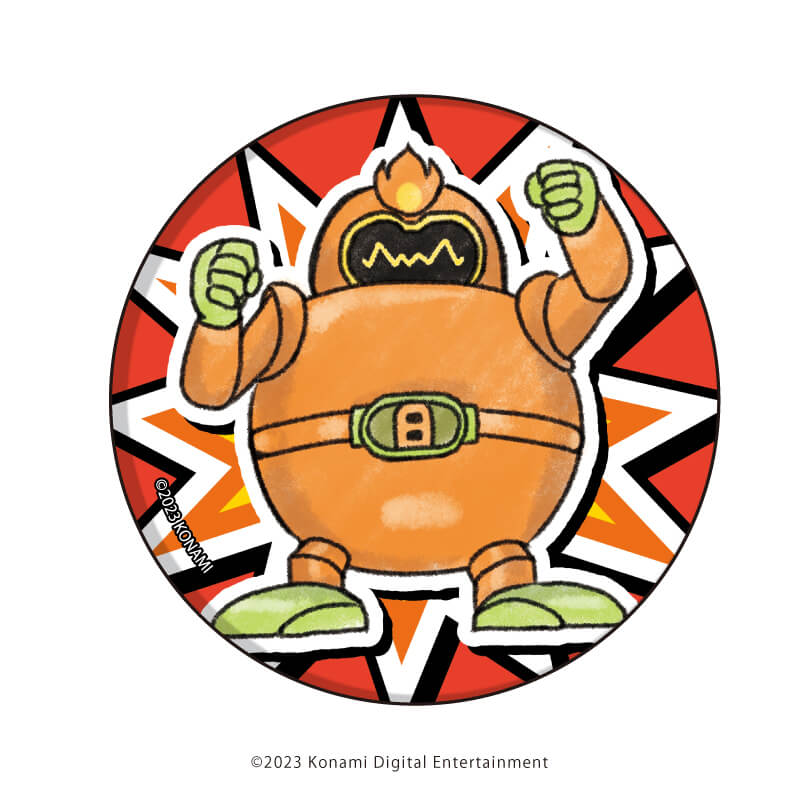 缶バッジ「スーパーボンバーマン3」01/ブラインド(8種)(描き起こしイラスト)
