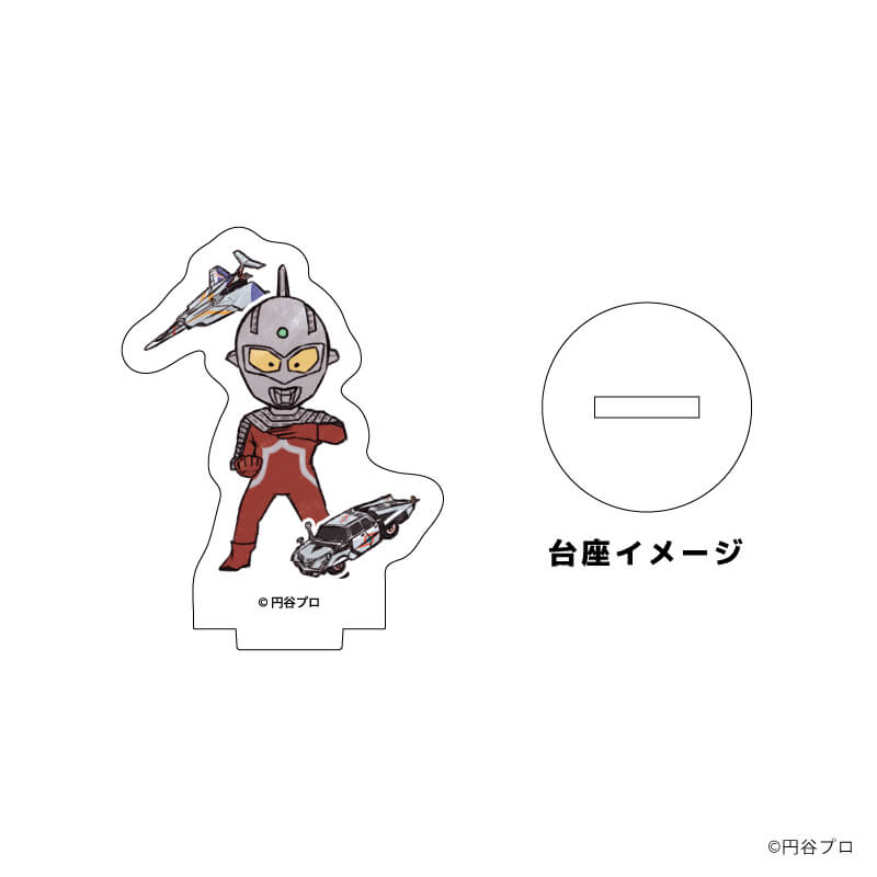 アクリルぷちスタンド「ウルトラマンシリーズ」04/コンプリートBOX（全7種）(グラフアートイラスト)