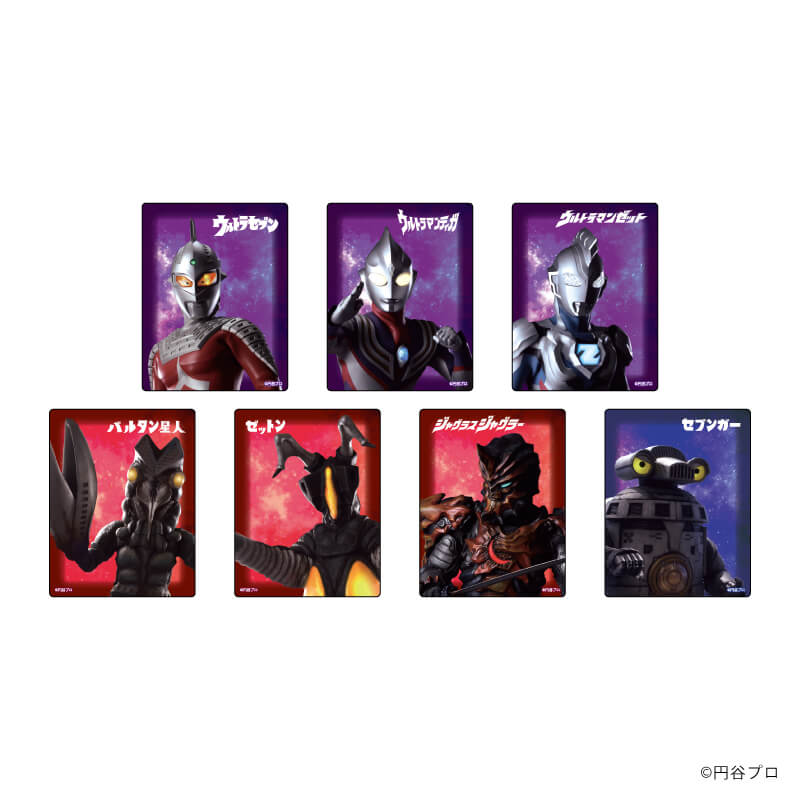 アクリルカード「ウルトラマンシリーズ」01/コンプリートBOX（全7種）
