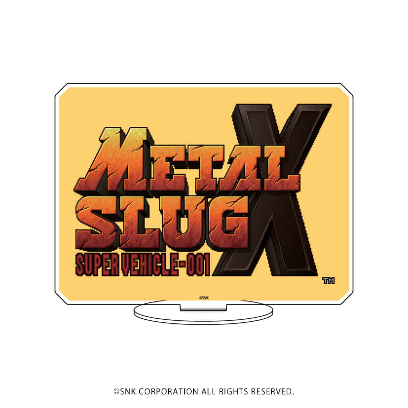 キャラアクリルフィギュア「メタルスラッグX」01/ロゴデザイン(公式イラスト)（アクスタ）