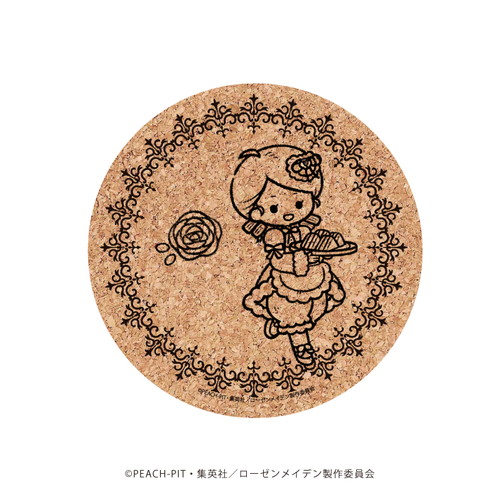 コルクコースター「ローゼンメイデン」01/レトロ喫茶ver. ブラインド(7種)(グラフアートイラスト)