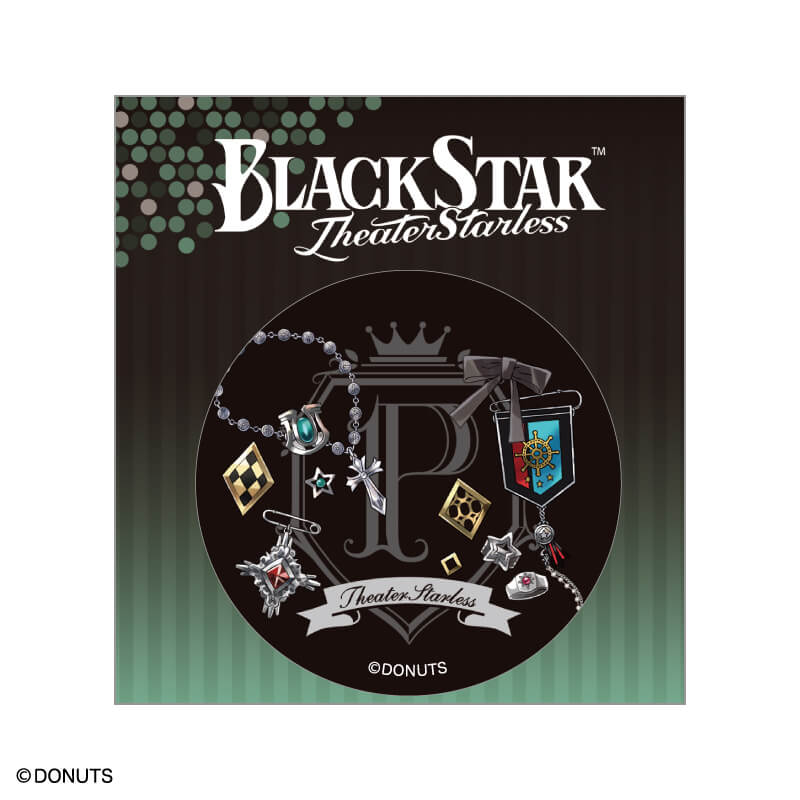 ブラックスター モチーフ缶バッジ＿Team P｜アニメ・キャラクター
