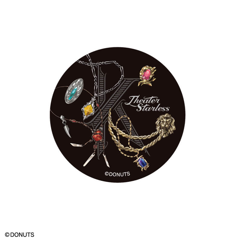 ブラックスター モチーフ缶バッジ＿Team K｜アニメ・キャラクター