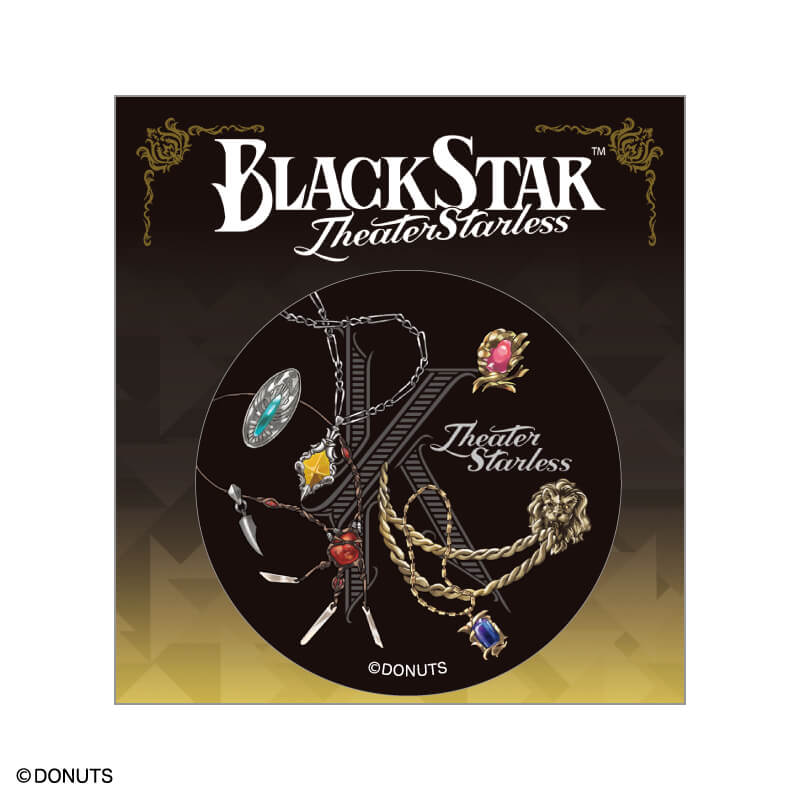 ブラックスター モチーフ缶バッジ＿Team K｜アニメ・キャラクター