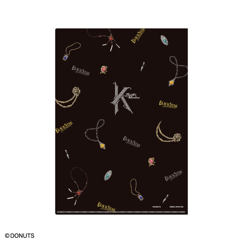 ブラックスター　モチーフクリアファイル＿Team K