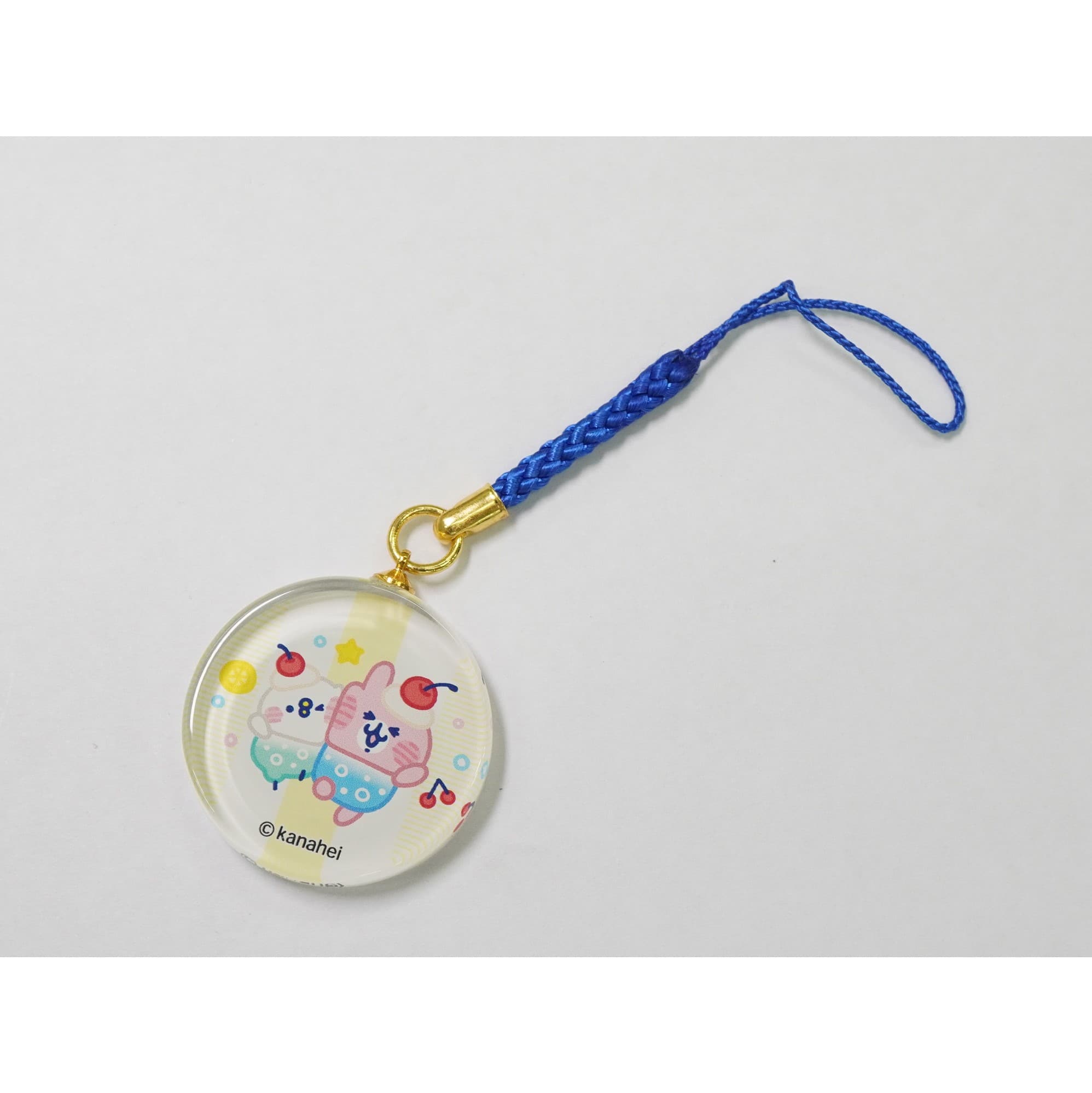 カナヘイの小動物 ガラス根付ストラップ 【ソーダC】｜アニメ