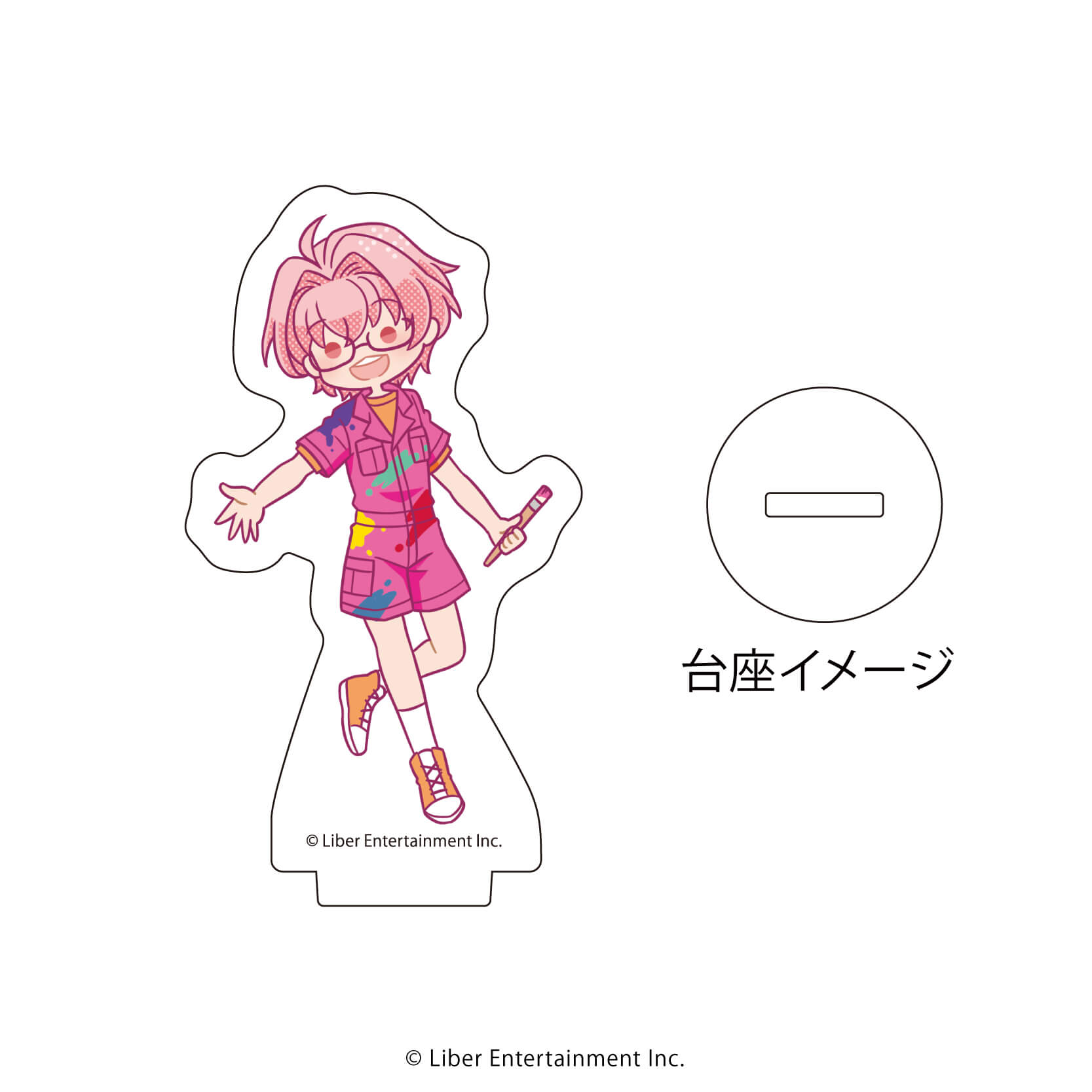 アクリルぷちスタンド「I★CHU PROJECT」27/ペイントver. コンプリートBOX(全12種)(POP Artイラスト)