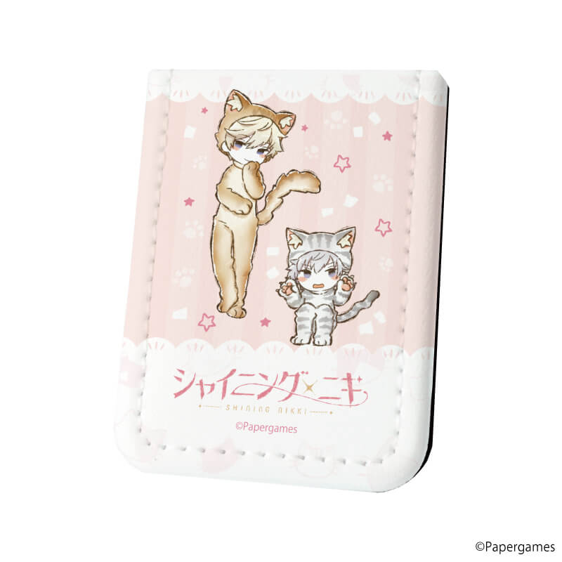 レザーフセンブック「シャイニングニキ」07/ロアン&アキラ 猫ver.(グラフアートイラスト)
