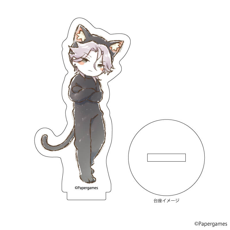 アクリルぷちスタンド「シャイニングニキ」01/猫ver. ブラインド(8種)(グラフアートイラスト)