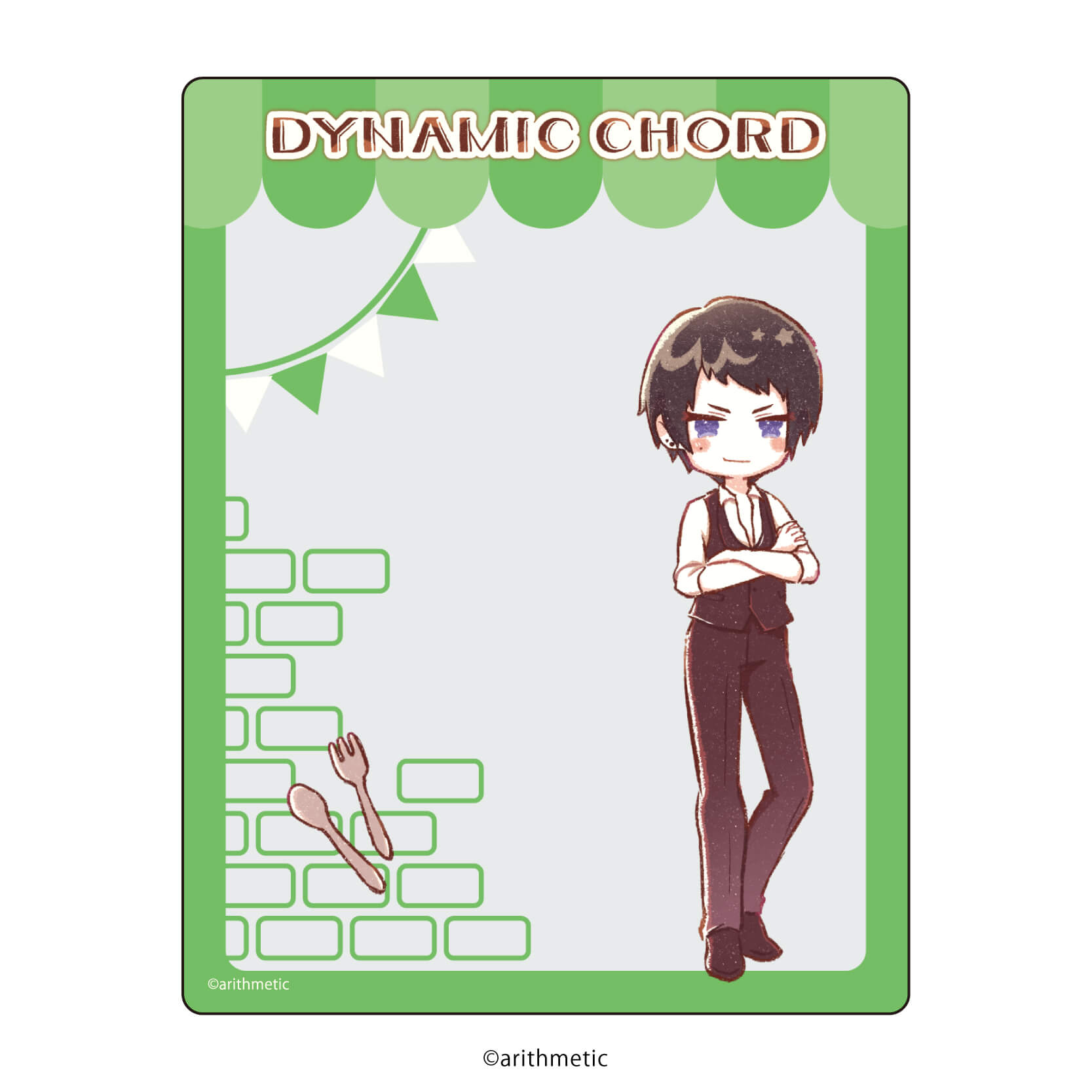 アクリルカード「DYNAMIC CHORD」02/コンプリートBOX(全8種)(グラフアートイラスト)