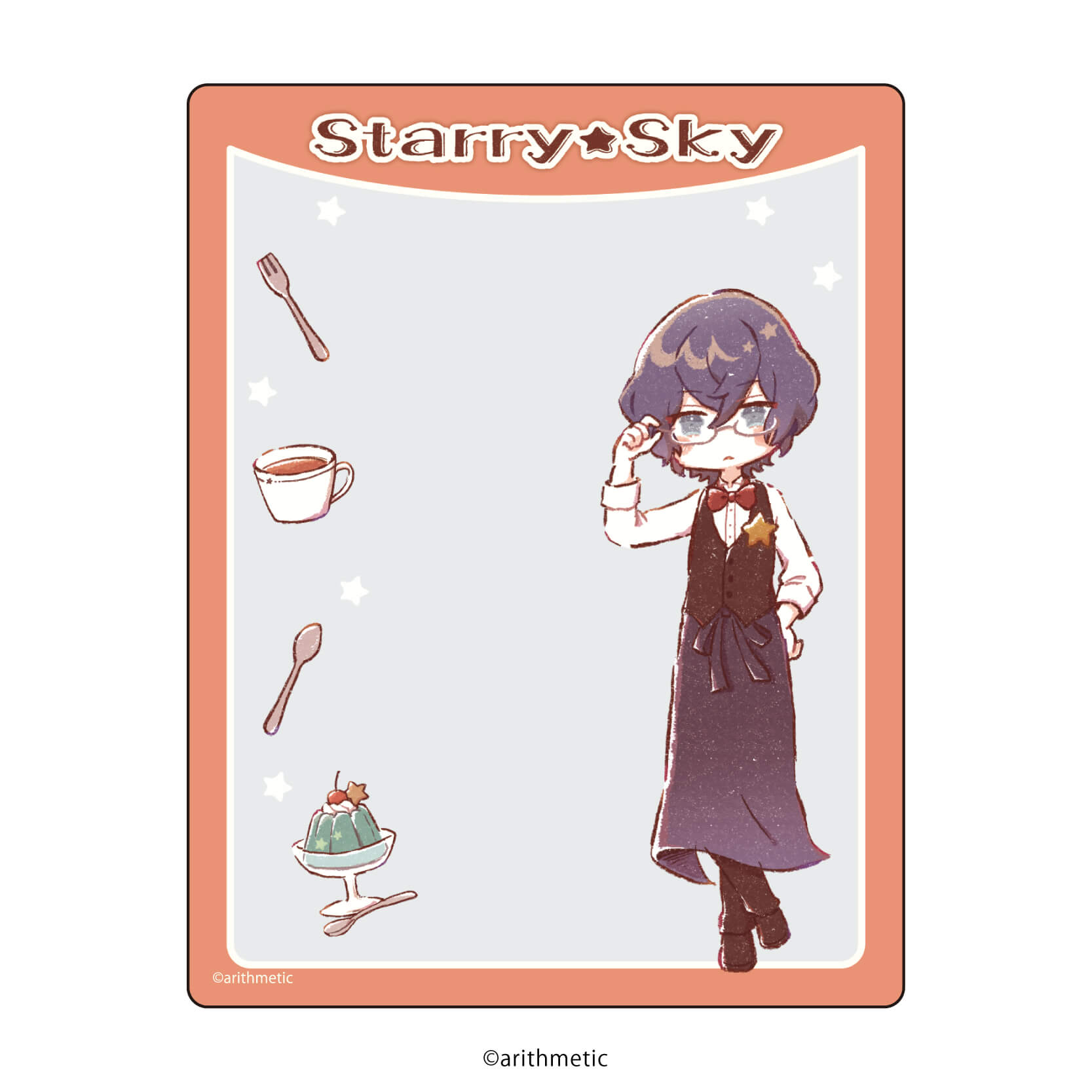 アクリルカード「Starry☆Sky」06/ブラインド(7種)(グラフアートイラスト)