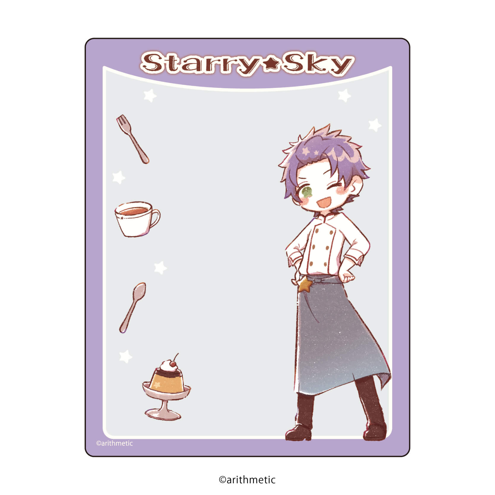アクリルカード「Starry☆Sky」06/ブラインド(7種)(グラフアートイラスト)