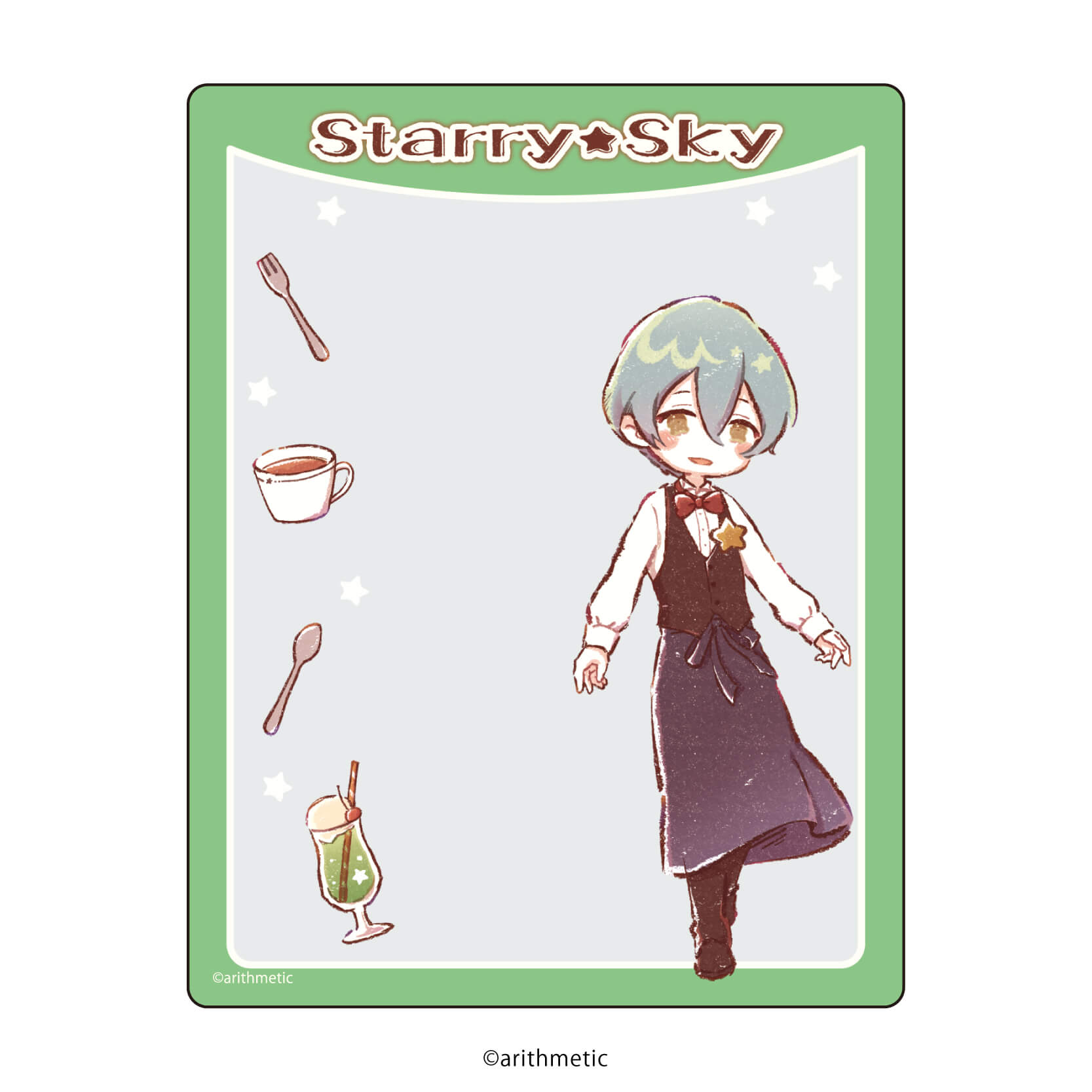 アクリルカード「Starry☆Sky」05/ブラインド(6種)(グラフアートイラスト)