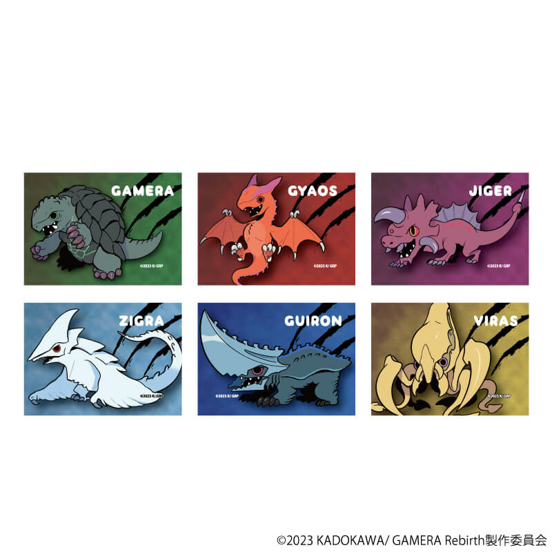 キャンバスボードミニ「GAMERA -Rebirth-」01/コンプリートBOX(全6種)(公式イラスト)