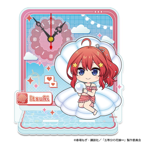 の花嫁 アニメ アクリル時計 TVスペシャルアニメ 五等分の花嫁