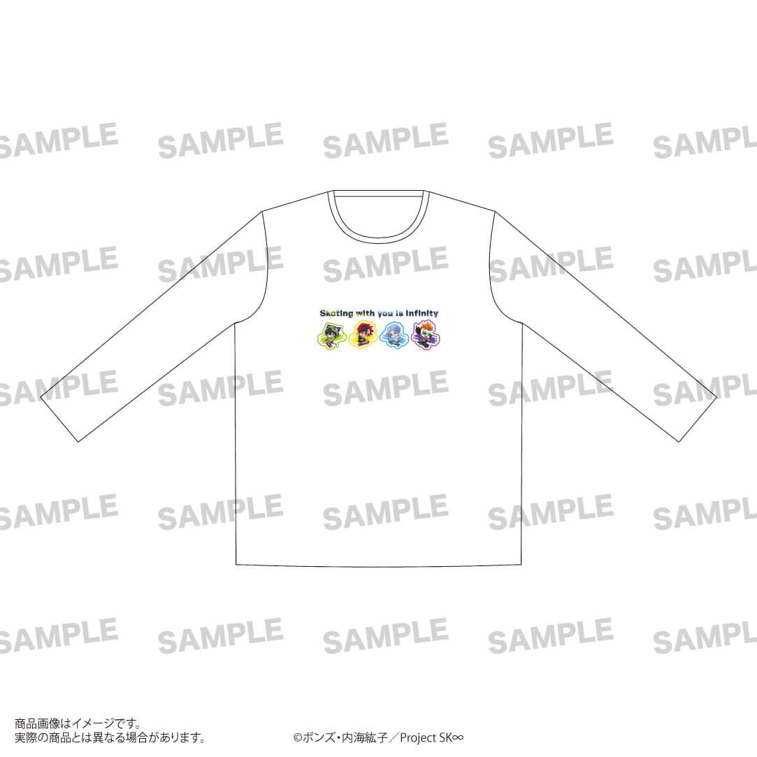 TVアニメ「SK∞ エスケーエイト」ロングTシャツ （きゃらほっぴん！）A