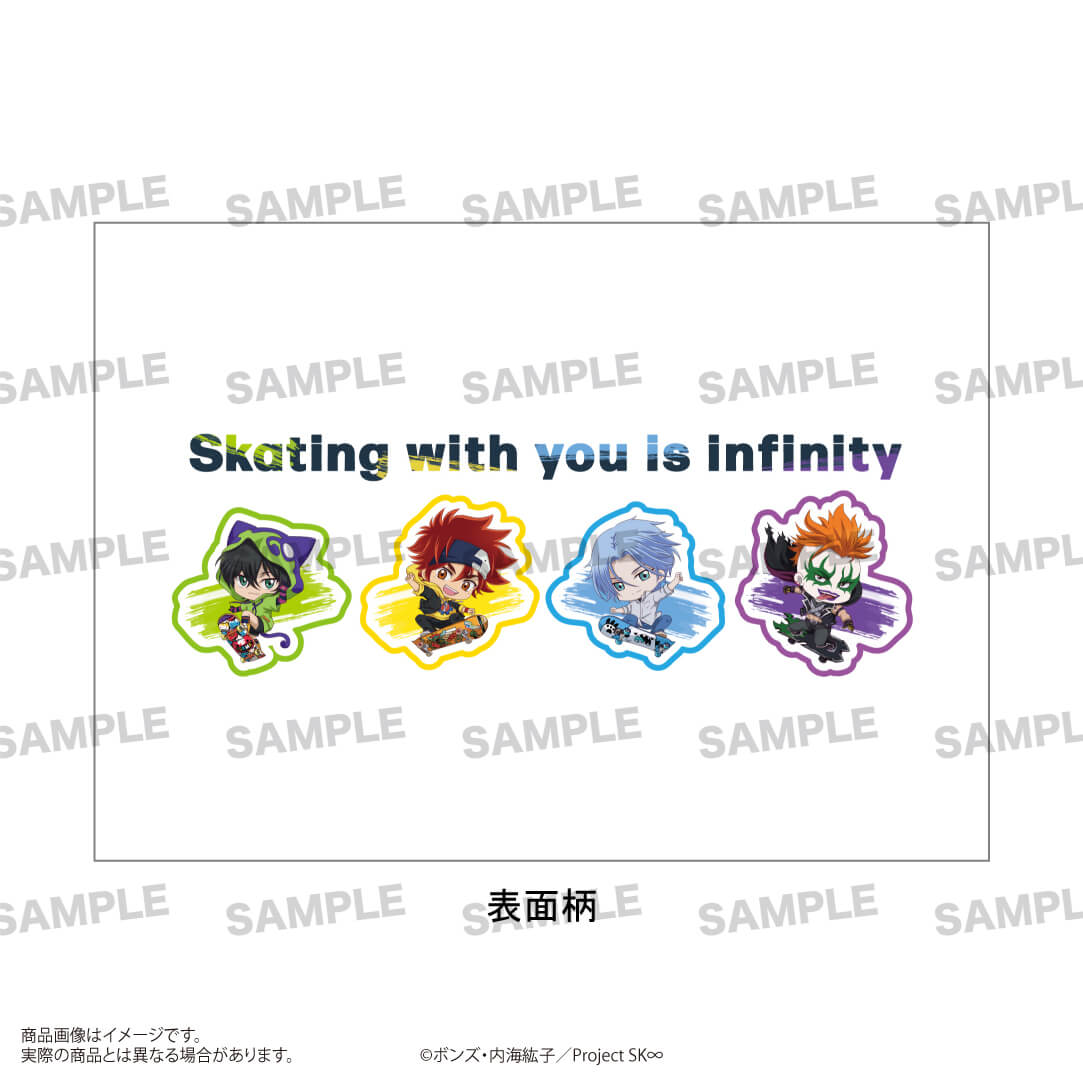 TVアニメ「SK∞ エスケーエイト」ロングTシャツ （きゃらほっぴん！）A