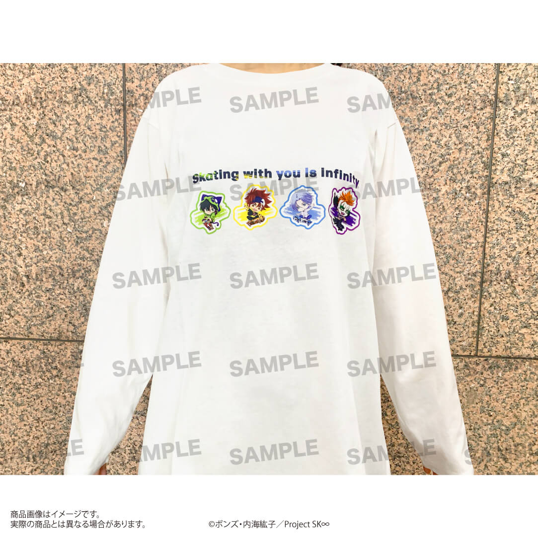 TVアニメ「SK∞ エスケーエイト」ロングTシャツ （きゃらほっぴん！）A