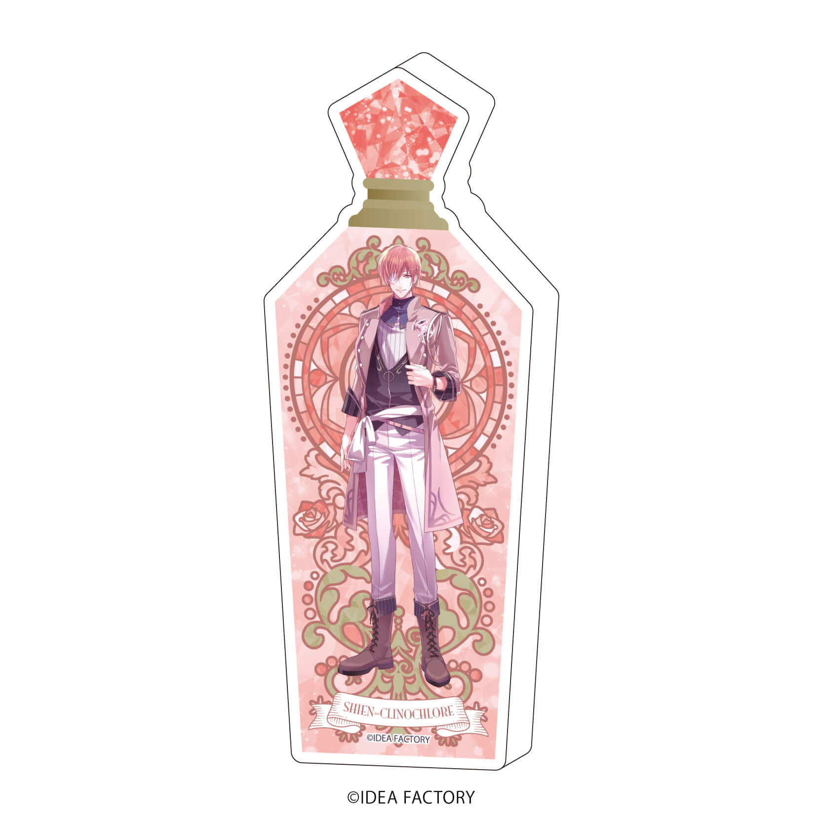 コレクションボトル「Cendrillon palikA」01/紫鳶[シエン]＝クリノクロア(公式イラスト)