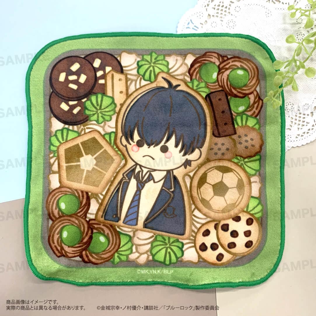 【当選品】　ブルーロック × renu 潔世一 書き下ろしハンドタオル 当選品】 ブルーロック × renu 潔世一 書き下ろしハンドタオル - メルカリ