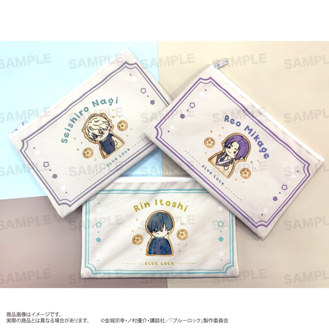 TVアニメ「ブルーロック」フラットポーチ（うぃむぱてぃすりー） 糸師 凛