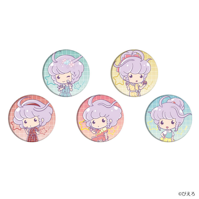 缶バッジ「魔法の天使クリィミーマミ」09/コンプリートBOX(全5種)(Candy artイラスト)