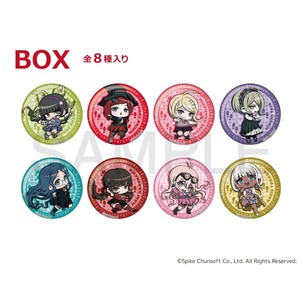 ニューダンガンロンパV3 ちびっとすてっぷ 缶バッジB BOX｜アニメ 