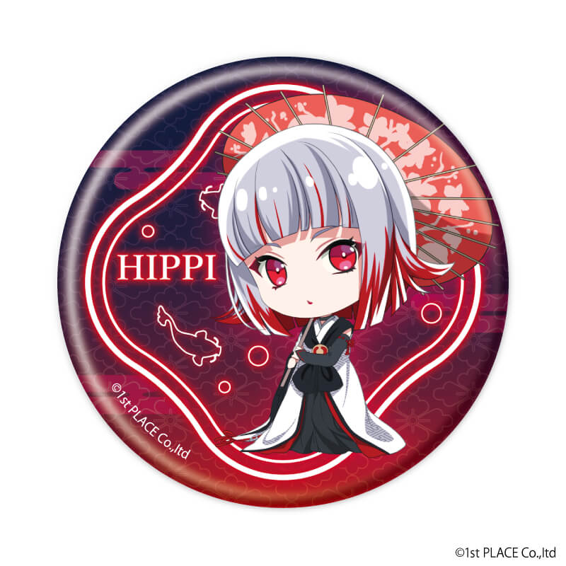 缶バッジ「IA/OИE/HIPPI」01/ひな祭りVer. コンプリートBOX(全6種)(ミニキャライラスト)