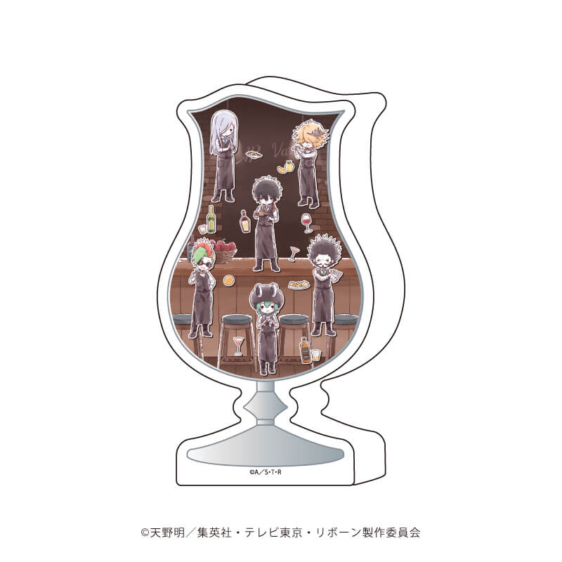 コレクションボトル「家庭教師ヒットマンREBORN!」06/散りばめデザイン バーテンダーver.(グラフアートイラスト)