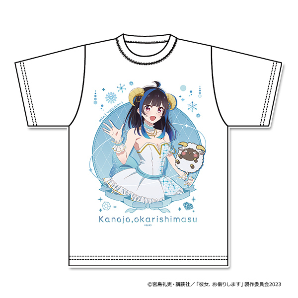 彼女、お借りします 描き下ろしグラフィックTシャツ 星座ver.【八重森