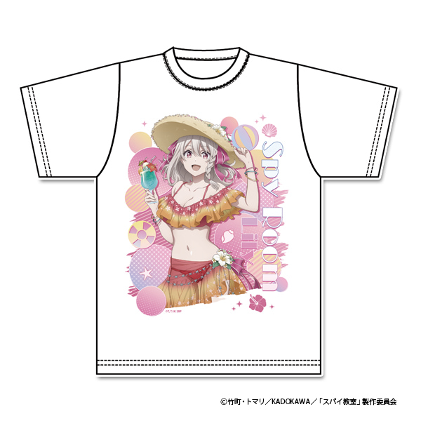 スパイ教室 描き下ろしグラフィックTシャツ 水着ver.【リリィ】