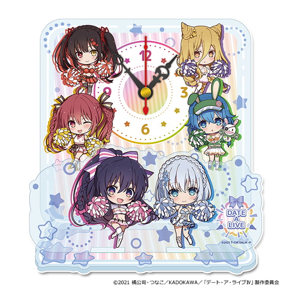 デート・ア・ライブⅣ ぷちちょこ ミニアクリル置時計【チアガール