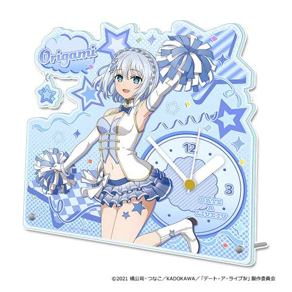 デート・ア・ライブⅣ 描き下ろし アクリル置時計【鳶一折紙