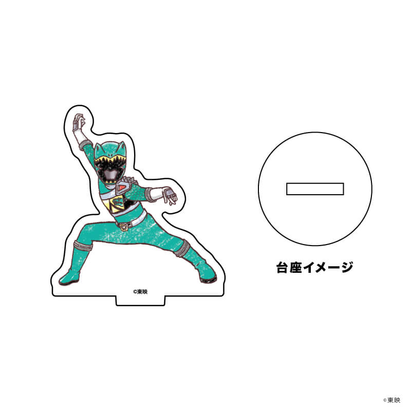 アクリルぷちスタンド「獣電戦隊キョウリュウジャー」01/コンプリートBOX(全10種)(グラフアートイラスト)