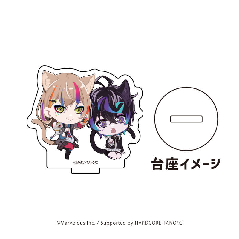 アクリルぷちスタンド「WACCA」02/猫の日ver. コンプリートBOX(全6種)(ミニキャライラスト)