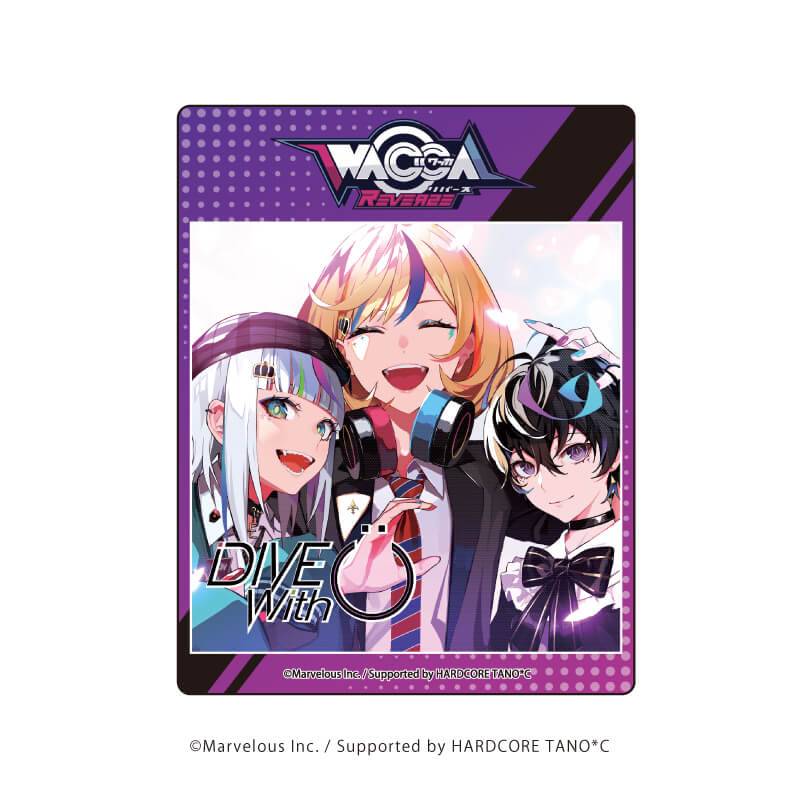アクリルカード「WACCA」01/コンプリートBOX(全6種)(公式イラスト)