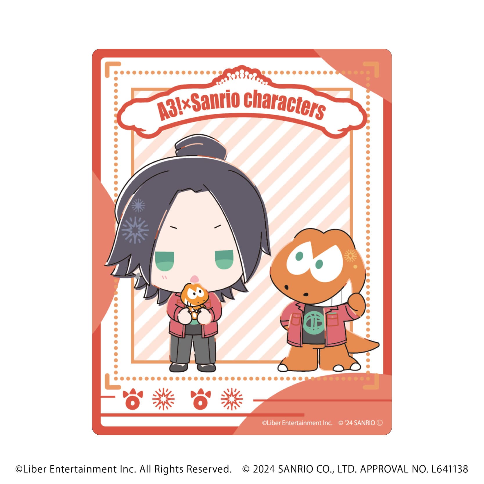 アクリルカード「A3!×Sanrio characters」10/A＆W コンプリートBOX(全12種)(ミニキャライラスト)