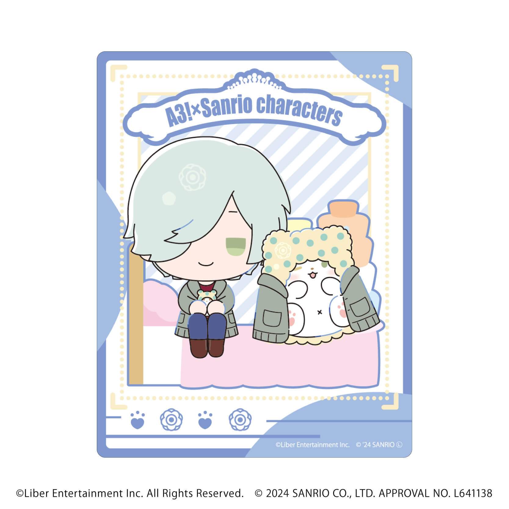 アクリルカード「A3!×Sanrio characters」10/A＆W コンプリートBOX(全12種)(ミニキャライラスト)