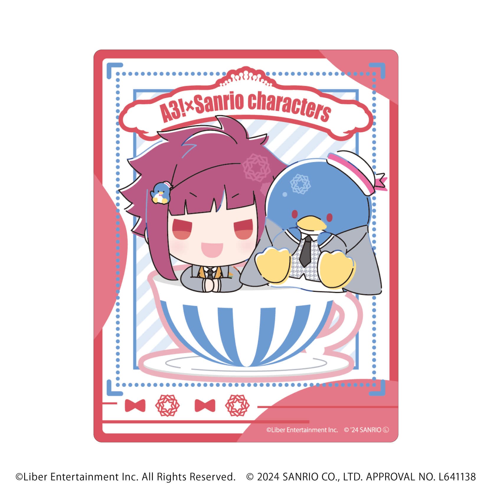 アクリルカード「A3!×Sanrio characters」10/A＆W コンプリートBOX(全12種)(ミニキャライラスト)