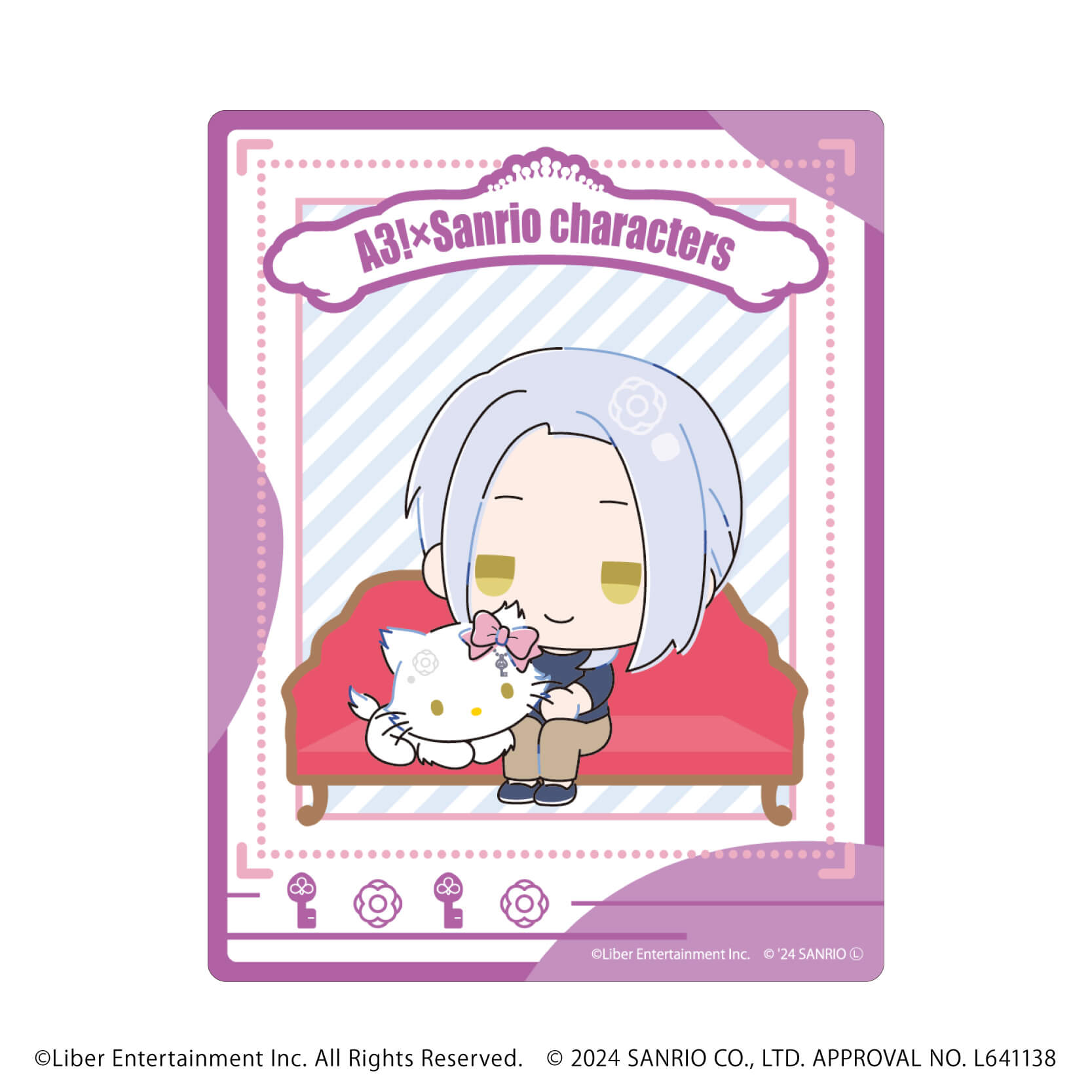 アクリルカード「A3!×Sanrio characters」10/A＆W コンプリートBOX(全12種)(ミニキャライラスト)