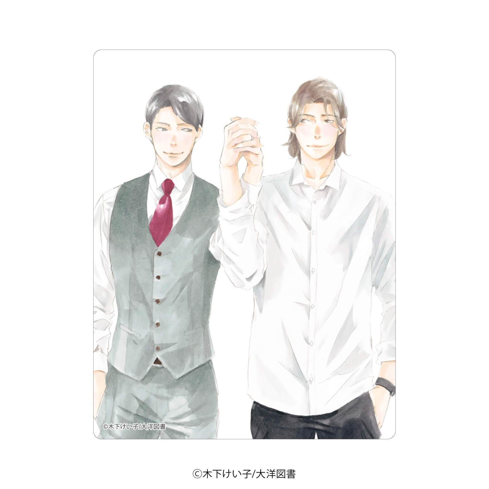 アクリルカード「京極家シリーズ」01/コンプリートBOX(全5種)(公式イラスト)