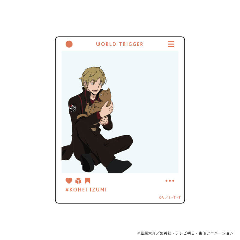 アクリルカード「ワールドトリガー」03/猫ver.第3弾 コンプリートBOX(全10種)(描き下ろしイラスト)